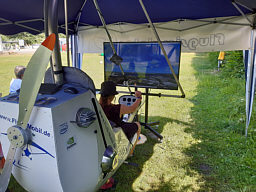 AirTrike-Simulator im Sommer 2023