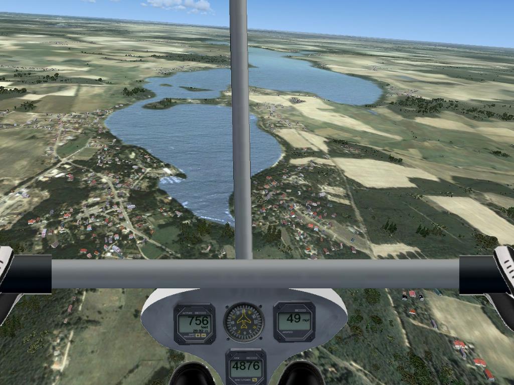 Anflug auf den Schwielochsee