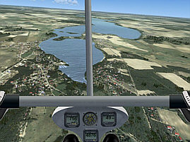 Anflug auf den Schwielochsee