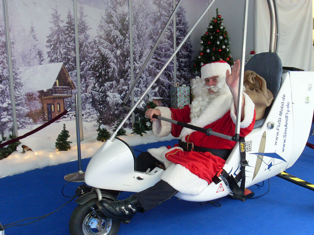 Weihnachtsmann-Flugschule